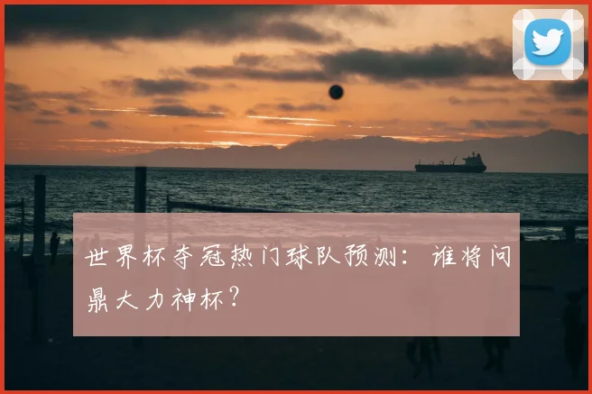 世界杯夺冠热门球队预测：谁将问鼎大力神杯？